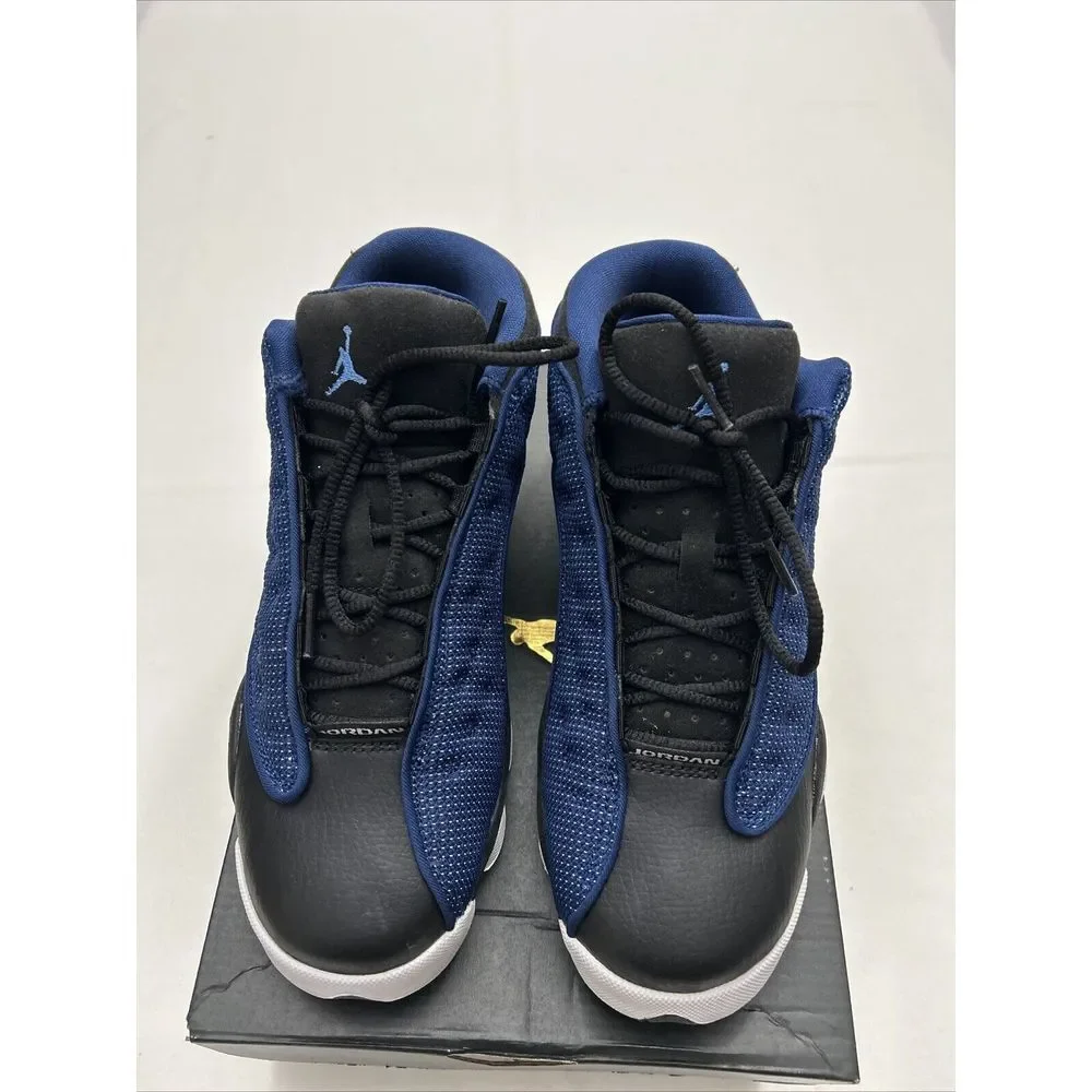 Nike Men 6.5 AIR JORDAN‎ 13 Retro Low BG BLUE BLACK 2932